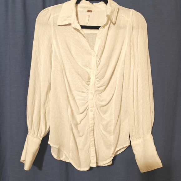 Free People button down blouse size S - Picture 1 of 4